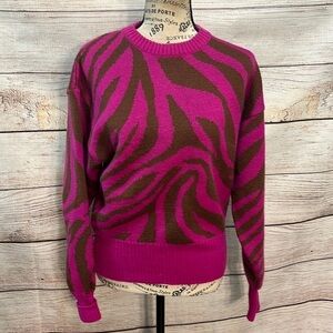 Vintage Peregrine Sun Valley Idaho Ski Sweater Wool ‘80’s Hong Kong Size Medium